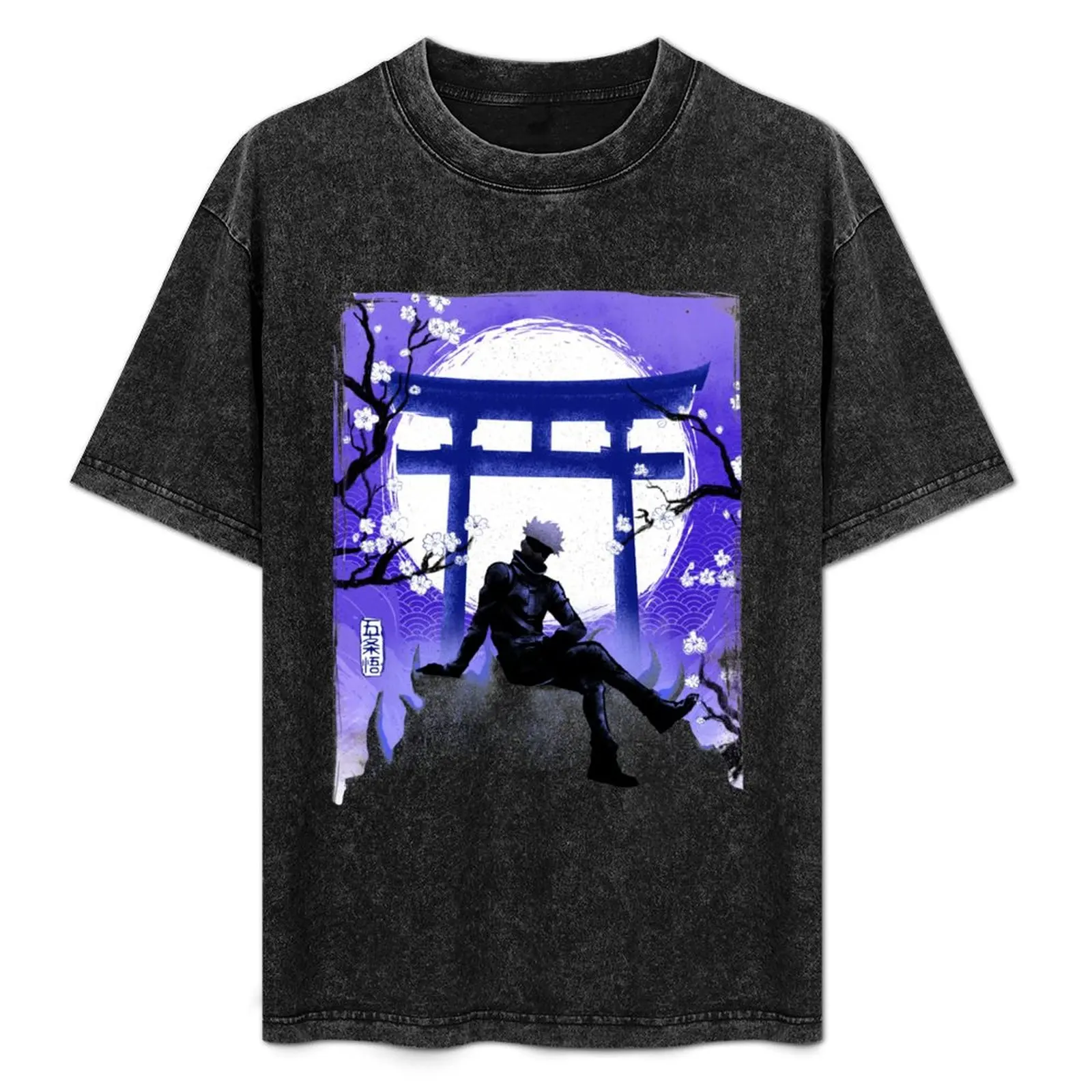 Gojo Temple T-Shirt Streetwear Print Tee Shirt