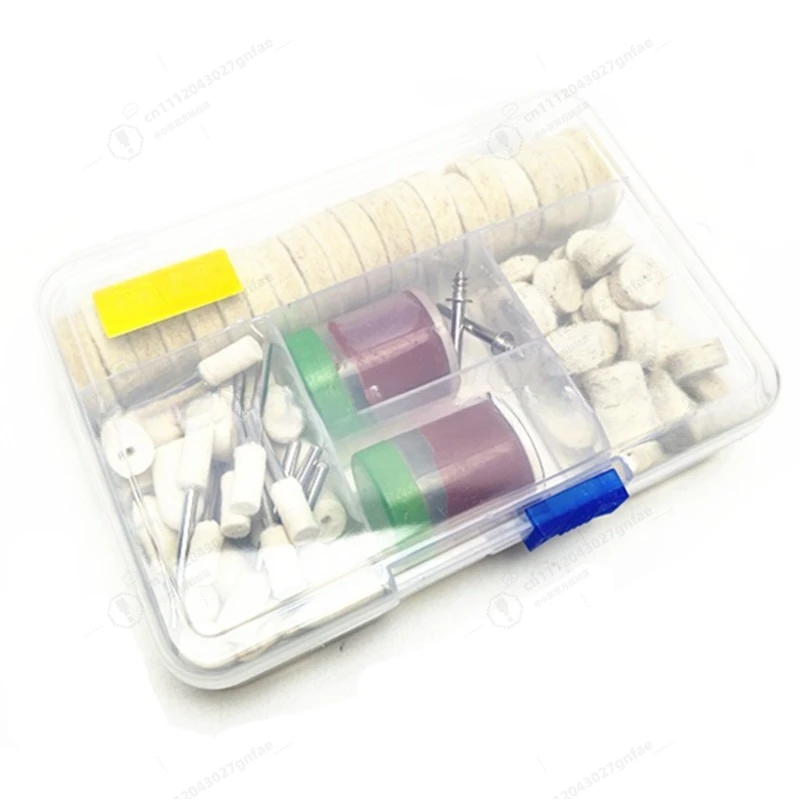 

82Pcs Mini Drill Polishing Kit Wool Felt Buffing Wheels Set Mirror Finish Grinding Heads for Dremel Rotary Tools