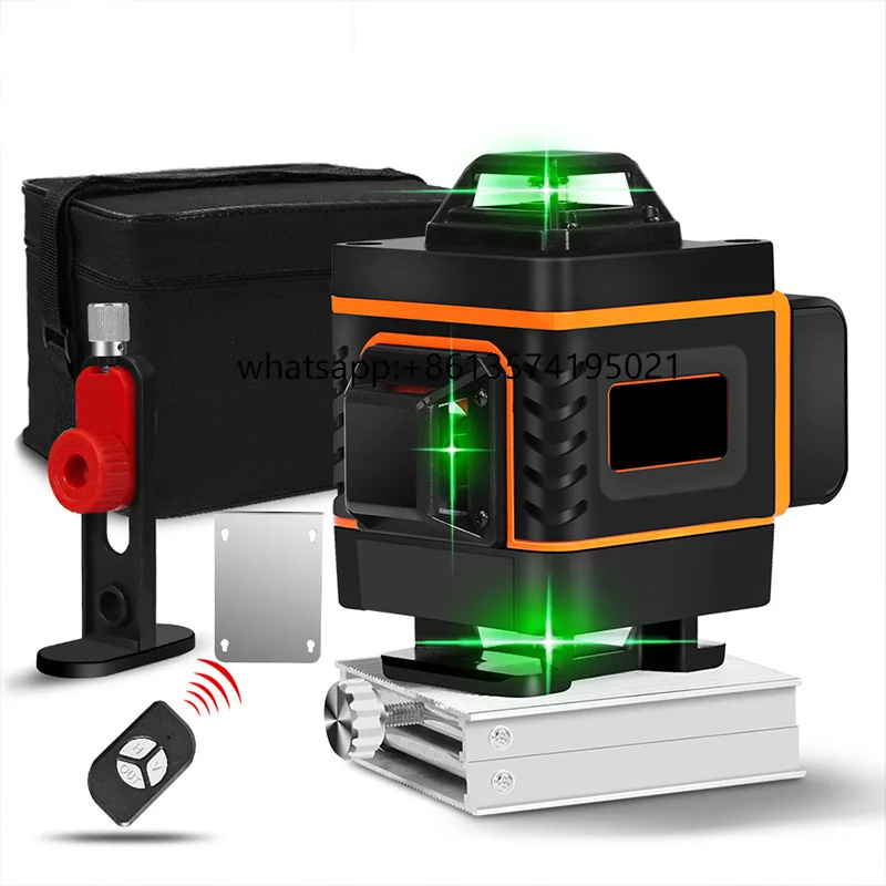 

Xtool F1 1.7kg Indoor/Outdoor 360 Rotating Self-Leveling 16-Line Level with Green Lines 2 Green Lines Rotary Levels