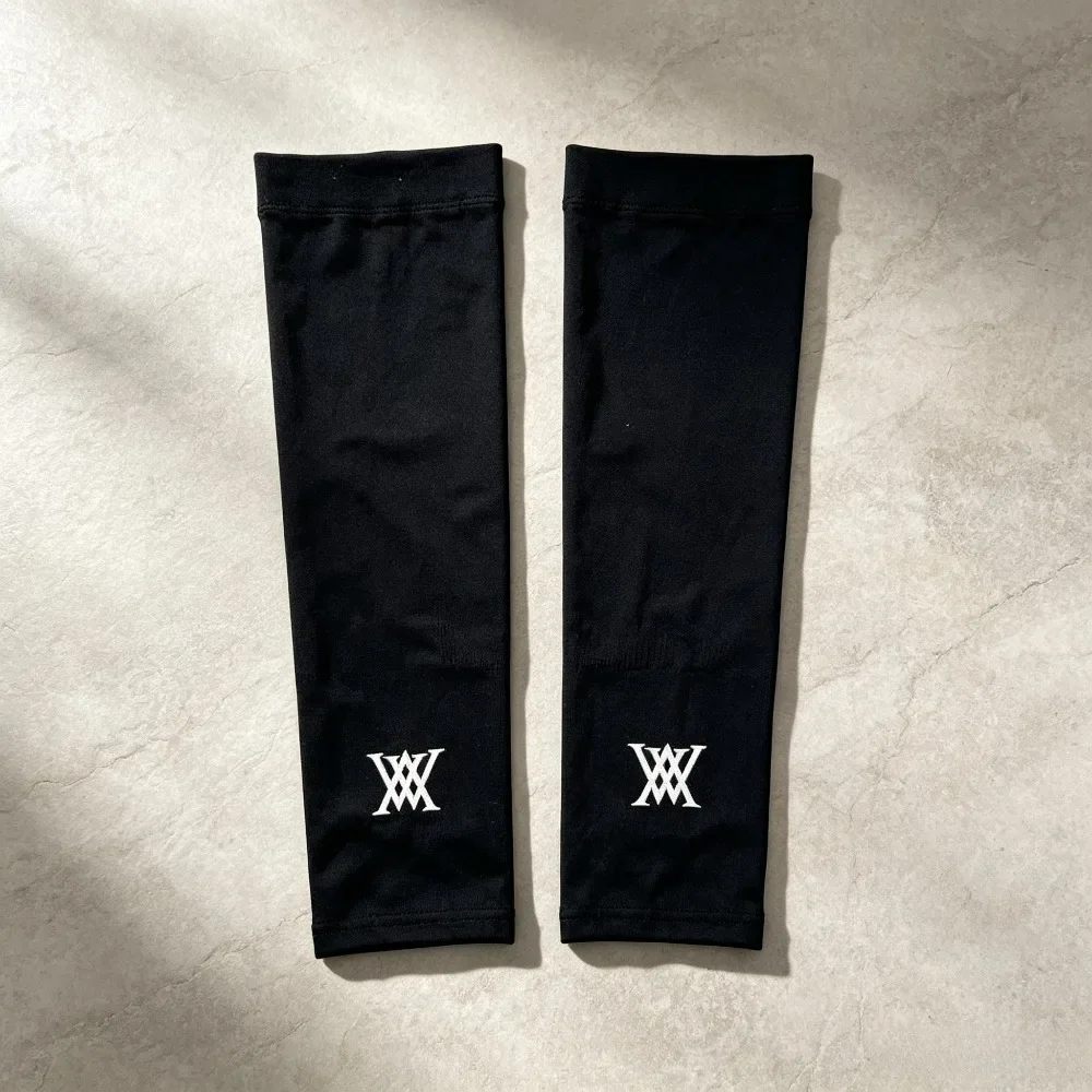 Unisex Golf Sun Sleeves Korean Style Ice Silk Cooling UPF50+ UV Protection Breathable QuickDry Soft Polyester for Outdoor