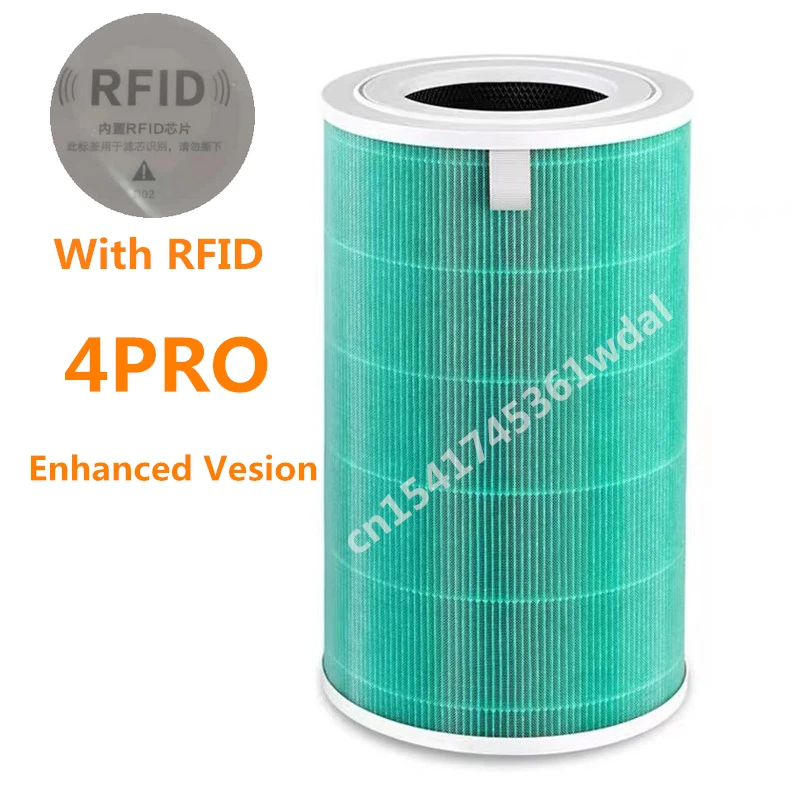 Replacement Air Filter for Xiaomi Mijia Air Purifier 4 Pro Composite filter With RFID Built-in Chip Automatic Identification