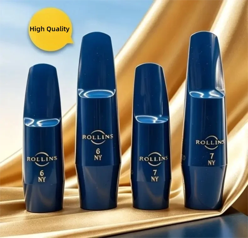 

French Rovner Blue Elephant Saxophone Hard Rubber Mouthpiece Alto Tenor No.6 No.7 No.8 Mouthpiece