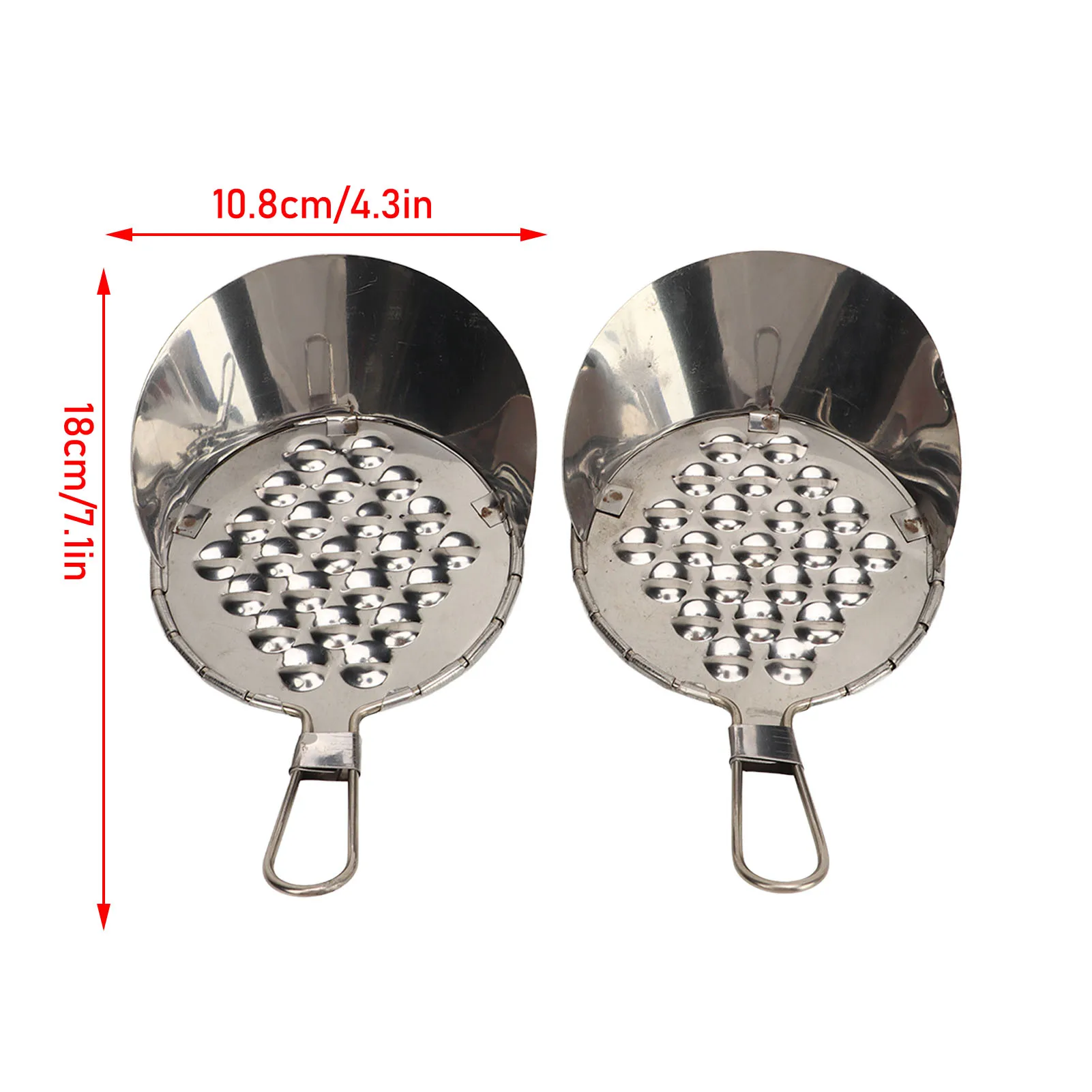 2 stücke Schaben Schaber Mehrzweck manuelle Edelstahl Kratz werkzeug für die Küche zu Hause