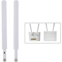 2PCS 4G LTE Wireless Router Antenna 2X 5dBi Signal Gain Antenna with SMA Connector for Huawei B310/B593/B315s/E5186s CPE Router