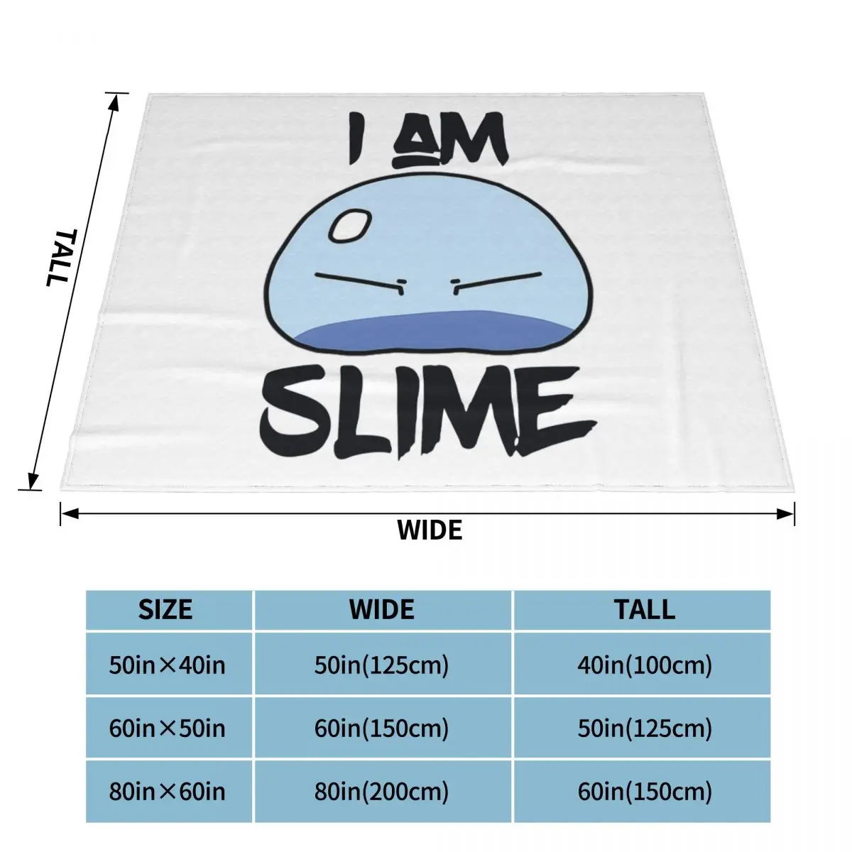 That Time I Got Reincarnated As A Slime Blankets Fleece All Season Anime Portable Soft Throw Blanket for Sofa Car Bedspreads