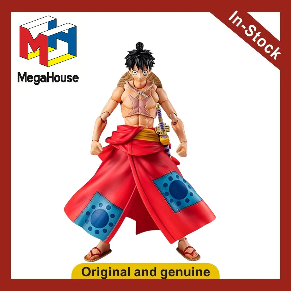 【UA】MegaHouse Variable Action Heroes One Piece Luffy Taro Action Figures Models Toys Gifts