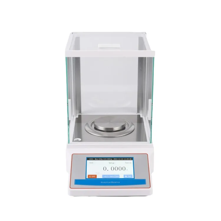 Weighing FA2204T 220g 0.1mg 0.0001g Touch Screen High Precision Jewellery Digital Weigh Electronic Balance for Laboratory