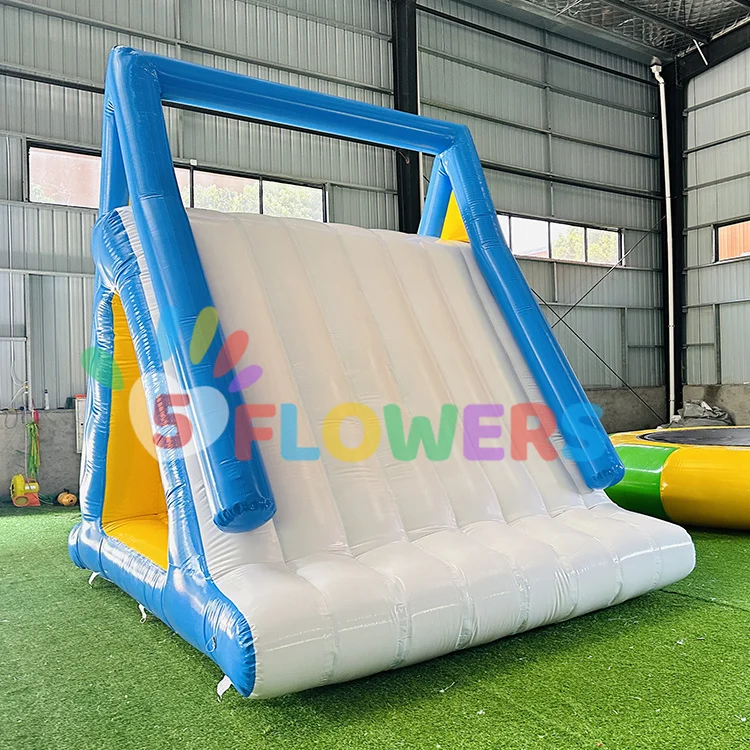 Paredes de escalada en roca inflables profesionales, juego de deportes al aire libre para niños, pared de escalada de desafío de rebote inflable