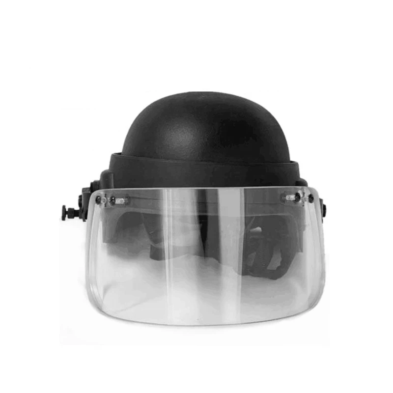 Ballistic Visor NIJ IIIA Bulletproof Mask Detachable Visor For Bulletproof Helmets PASGT M88 And MICH ACH