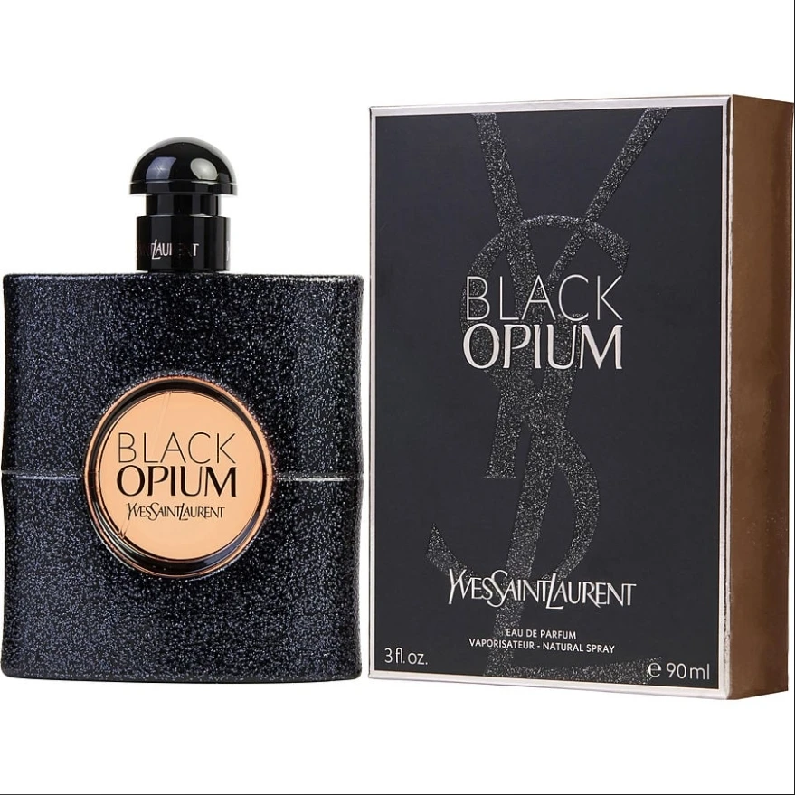 Yves Saint laurent-spray De Opium negro para mujer, Spray Eau De perfume, 90ml