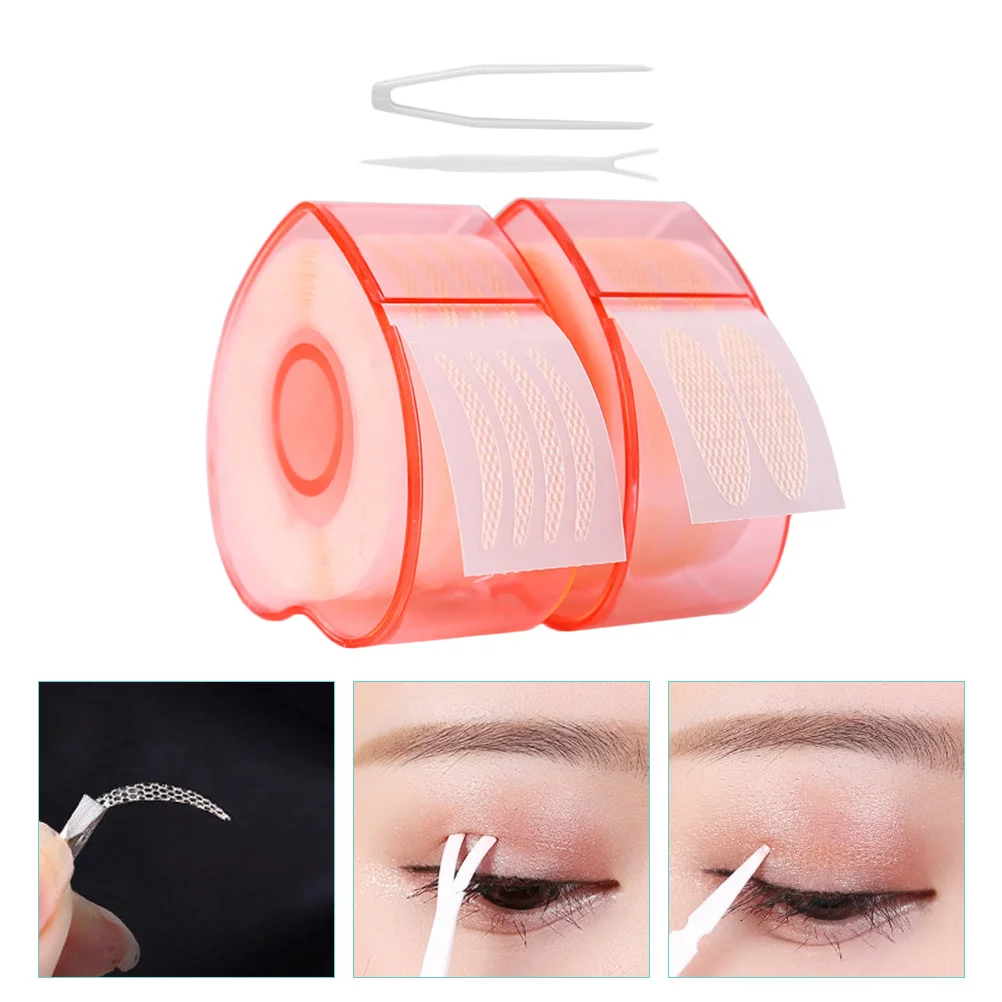 

2 Rolls Double Eye Lifter Strips Self Adhesive Eyelid Tape for Hooded Eyes Fast Results Enhances Natural Beauty Effortless