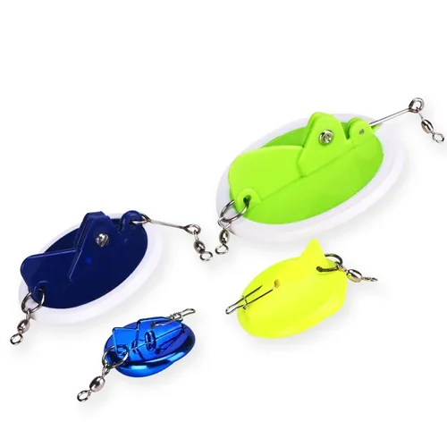 Imagen 1 del producto Conector de disco de curricán para pesca en el mar, accesorio de pesca direccional, ajustable, 4,5 cm/5,7 cm/8,7 cm/10,7 cm