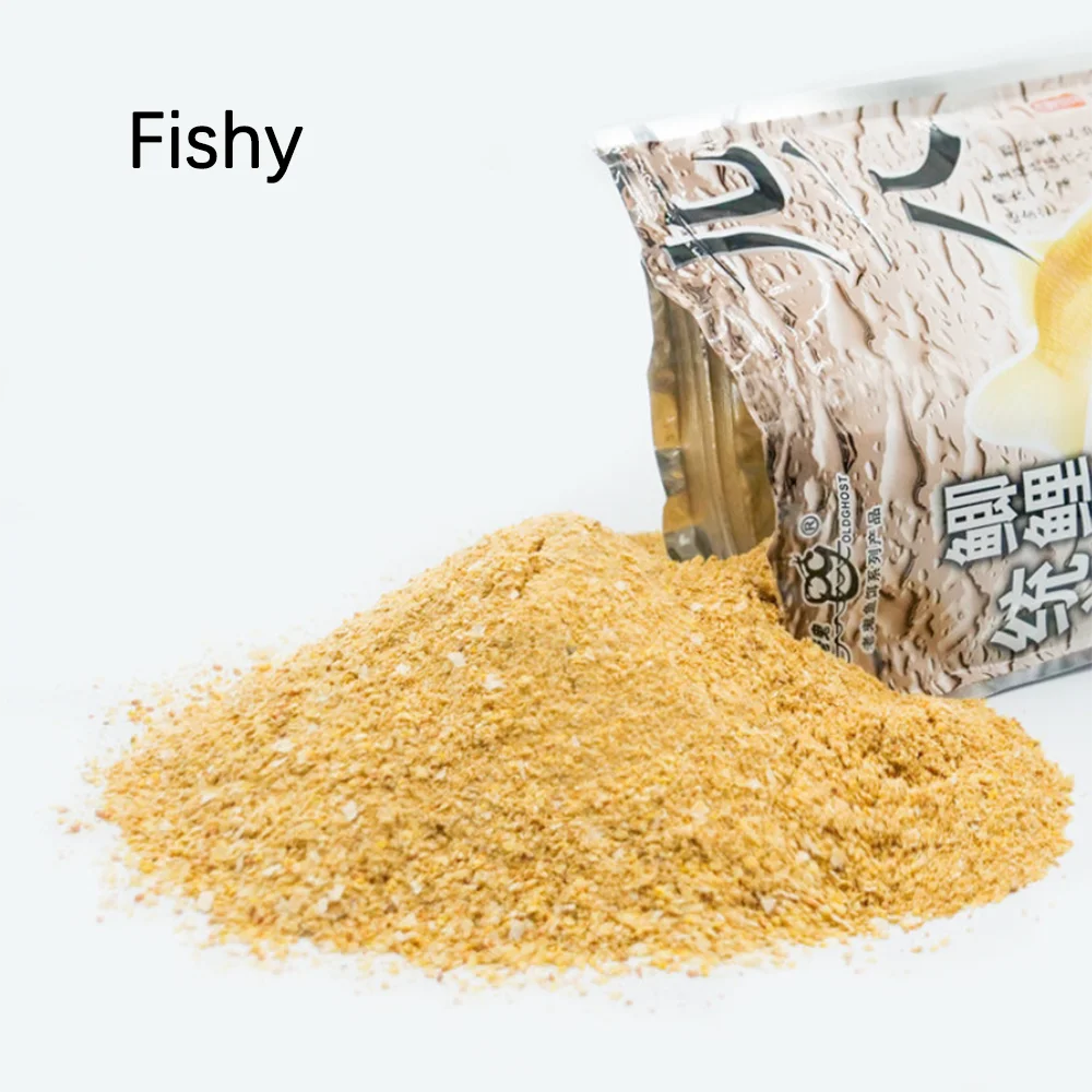 600g=2Bags Integrated Bait Wild Fish Powdery Carp Fishing Quick Fishy Bran Live Baits Lure Smell Accessories Attractant Goods