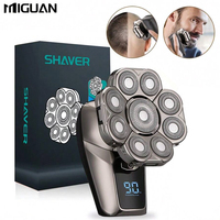 Electric Head Hair Shaver For Hair Cutting, Ultimate Mens Cordless Rechargeable Wet/Dry Skull & Bald Head Razor With Rotary