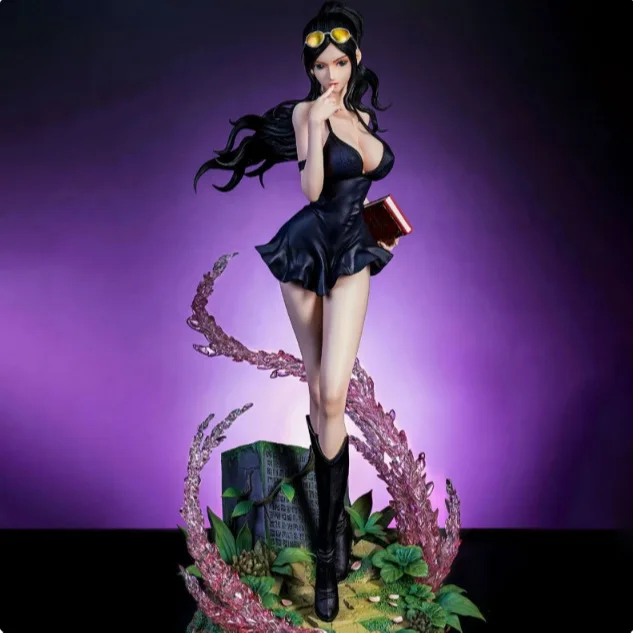 

34cm Creative One Piece smartness Nico Robin Statue model.PVC material.Desktop decoration GK Collection handmade model.toy gift
