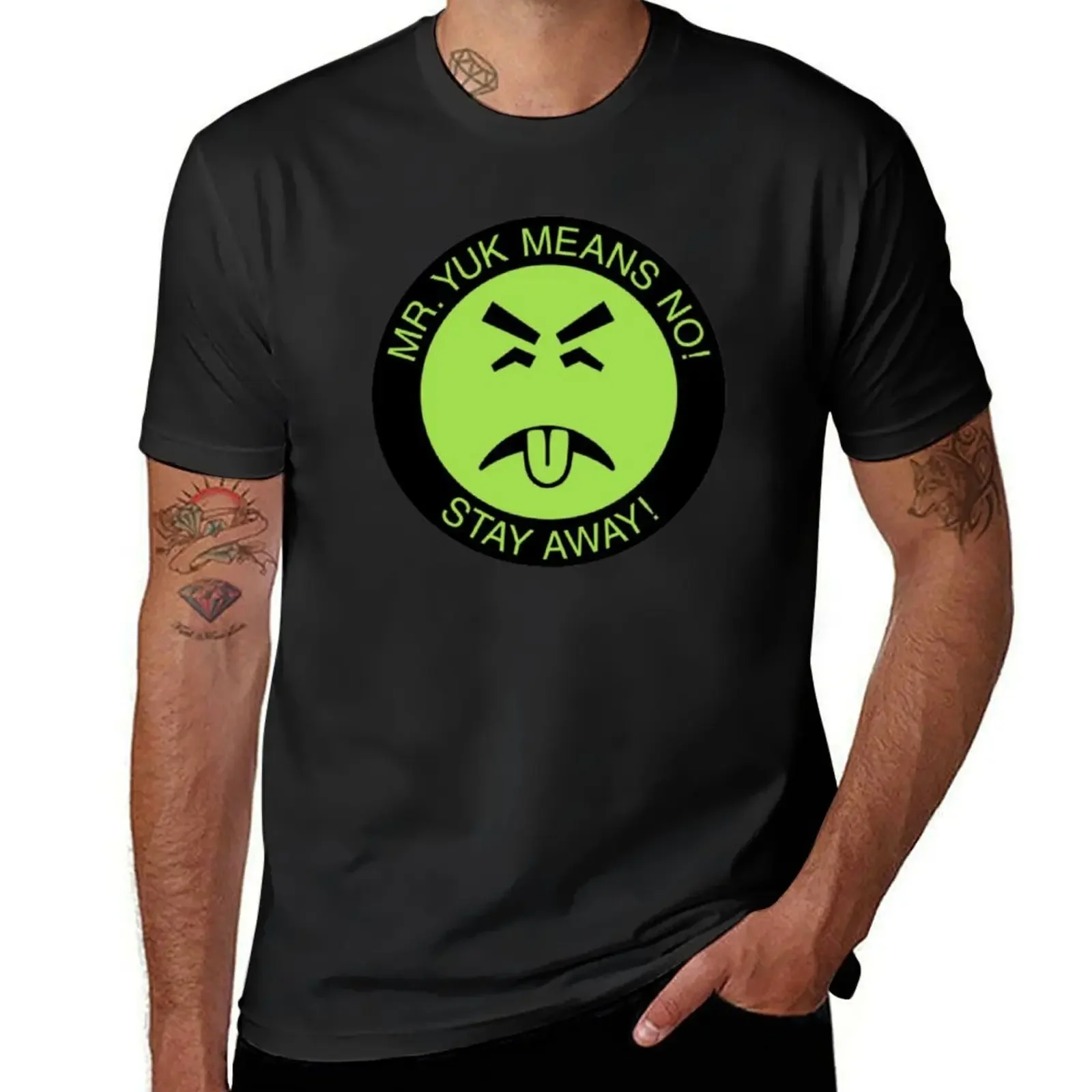 

mr yuk T-Shirt customs design your own cotton graphic tees shirts graphic tee mens t shirts casual stylish