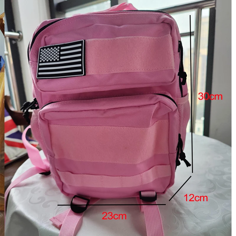 15L Camping Travel Backpack Gym Bag for Women Men Outdoor Daypack Hiking Trekking Laptop Workout Sports Molle Climbing Backpack