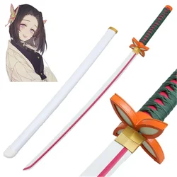 Demon Slayer Cosplay Kochou Kanae 104cm Bamboo Assembled Sword Katana Anime Tokitou Muichirou Model 41inch