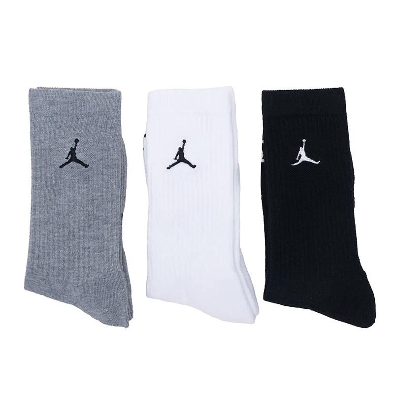 

Nike Men's and Women's Socks, Casual Socks, Basketball Socks, Comfortable Running Training Breathable Fashion Mid-Length Socks (3 Pairs) Dx9632-914