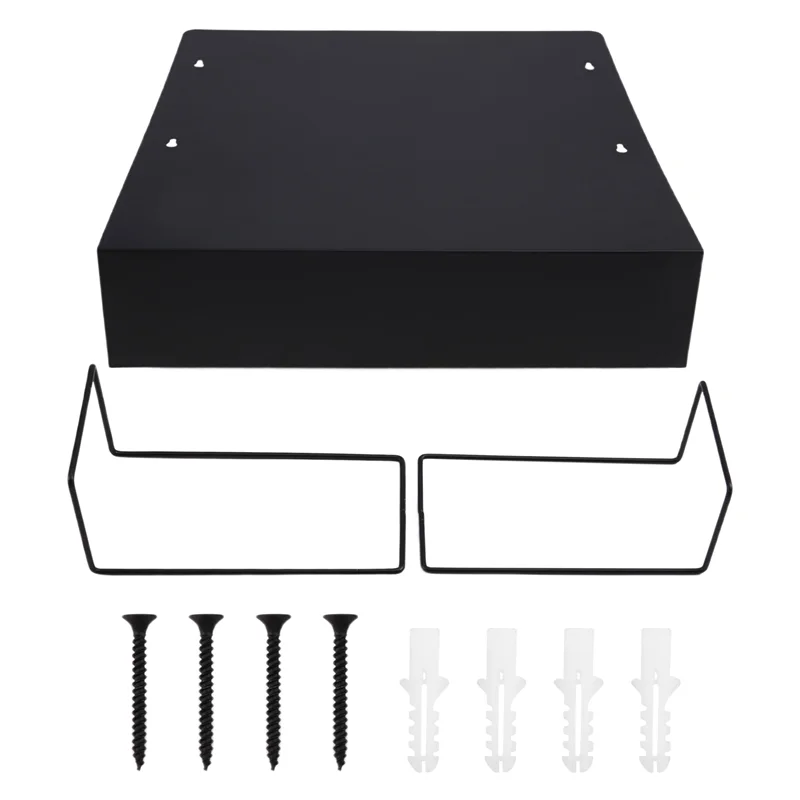 

B29C-держатель для хранения виниловых пластинок, держатель для компакт-дисков, металлический держатель для виниловых пластинок, матовое виниловое настенное крепление, декоративная полка для виниловых пластинок