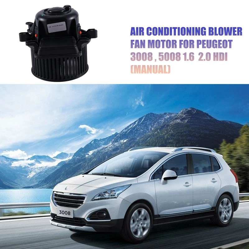 6441CQ Air Conditioning Blower Fan Motor Heater Fan Blower Motor For Peugeot 3008 , 5008 1.6 / 2.0 HDI (Manual)