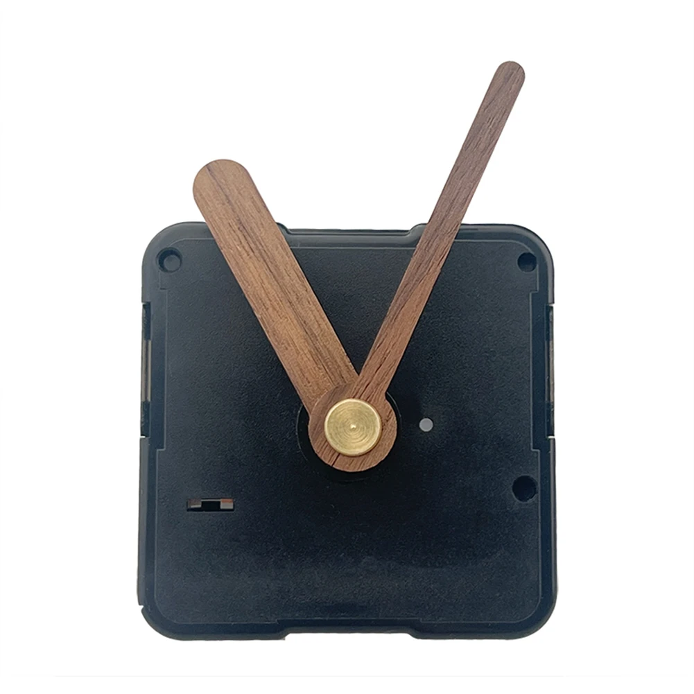 DIY Silent Quartz Clock Movement with Wooden Pointer Repair Tool Parts Kit for Accurate Timekeeping and Easy Installation