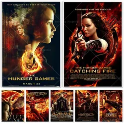 The Hunger Games Mockingjay-Part Katniss Movie Posters Wall Art Picture Print Canvas Painting for Living Room Home Decor Cuadros