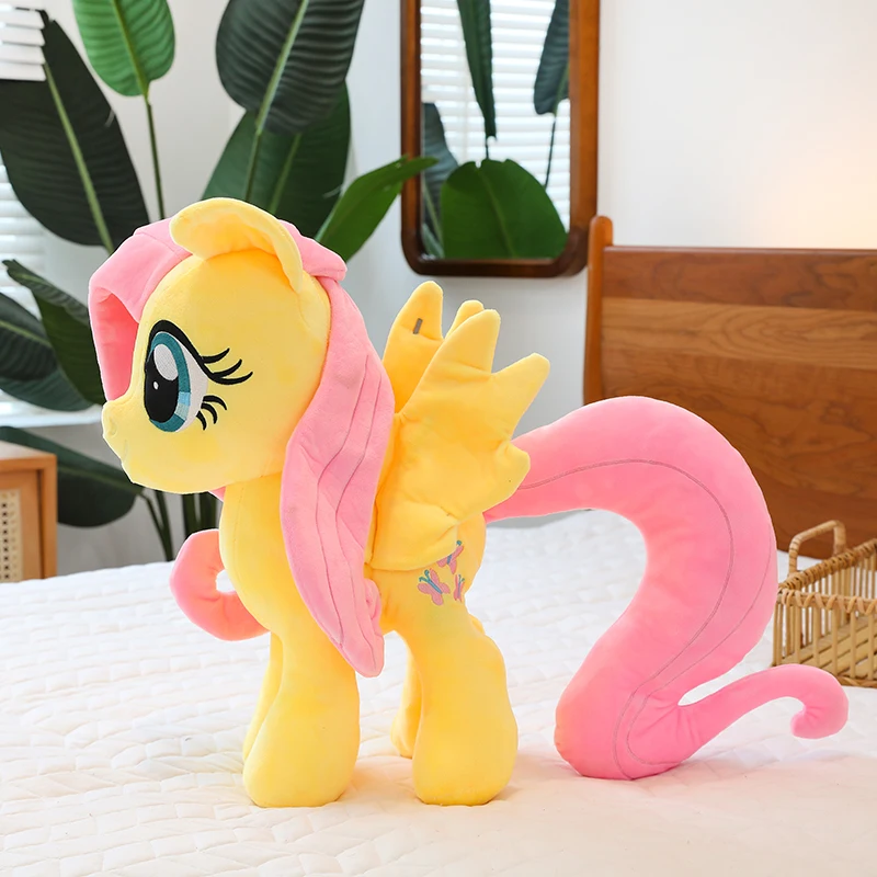 

30/40/50 см аниме My Little Pony прототип плюшевая кукла аниме мягкая подушка для девочек Fluttershy диван украшения детский индивидуальный подарок