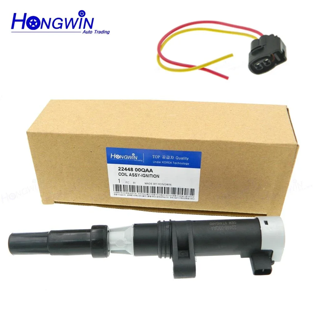 22448-00QAA Ignition Coil Plug For Renault Clio Megane Nissan Aprio Platina Opel  Vivaro Dacia Duster Vauxhall Vivaro