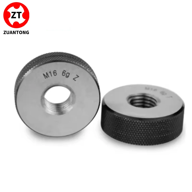 1SET(1*GO+1*NOGO) 6g Accuracy M26-M34 Metric Standard Fine Tooth Thread Ring Gauge Measure Tool X0.5/0.75/1/1.25/1.5/2/3/3.5