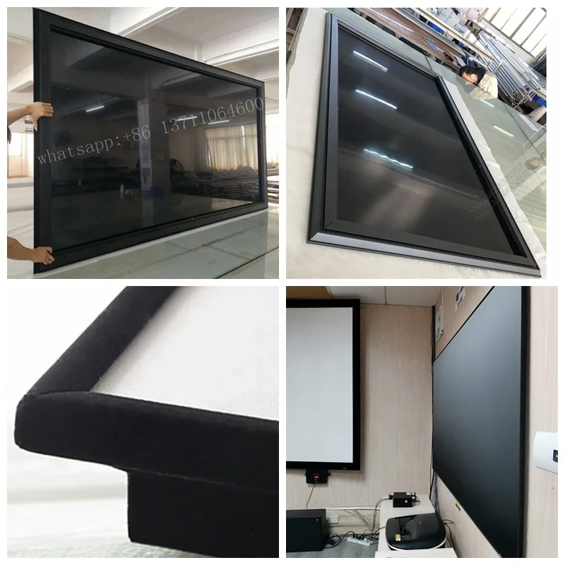 Hot Selling ALR PET Crystal Big Size Splicing Screen High Quality CBSP XY Best Ambient Light Rejecting Screen