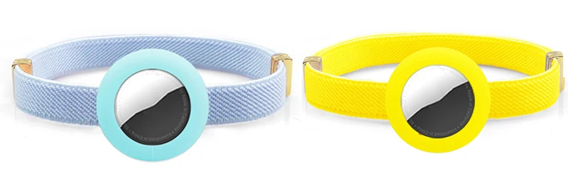 Niedliches abtrünniges Katzenhalsband mit individuellem Namensschild, elastisches GPS-Tracker-Kätzchenhalsband mit Air-Tag-Halter, verstellbare Haustierhalsbänder – Detail 19