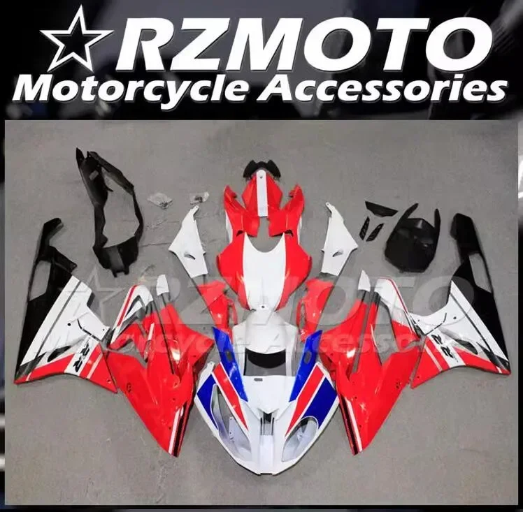 

4Gifts New ABS Whole Motorcycle Bike Fairings Kit Fit for BMW S1000RR 2015 2016 15 16 HP4 Bodywork Set Blue Red White