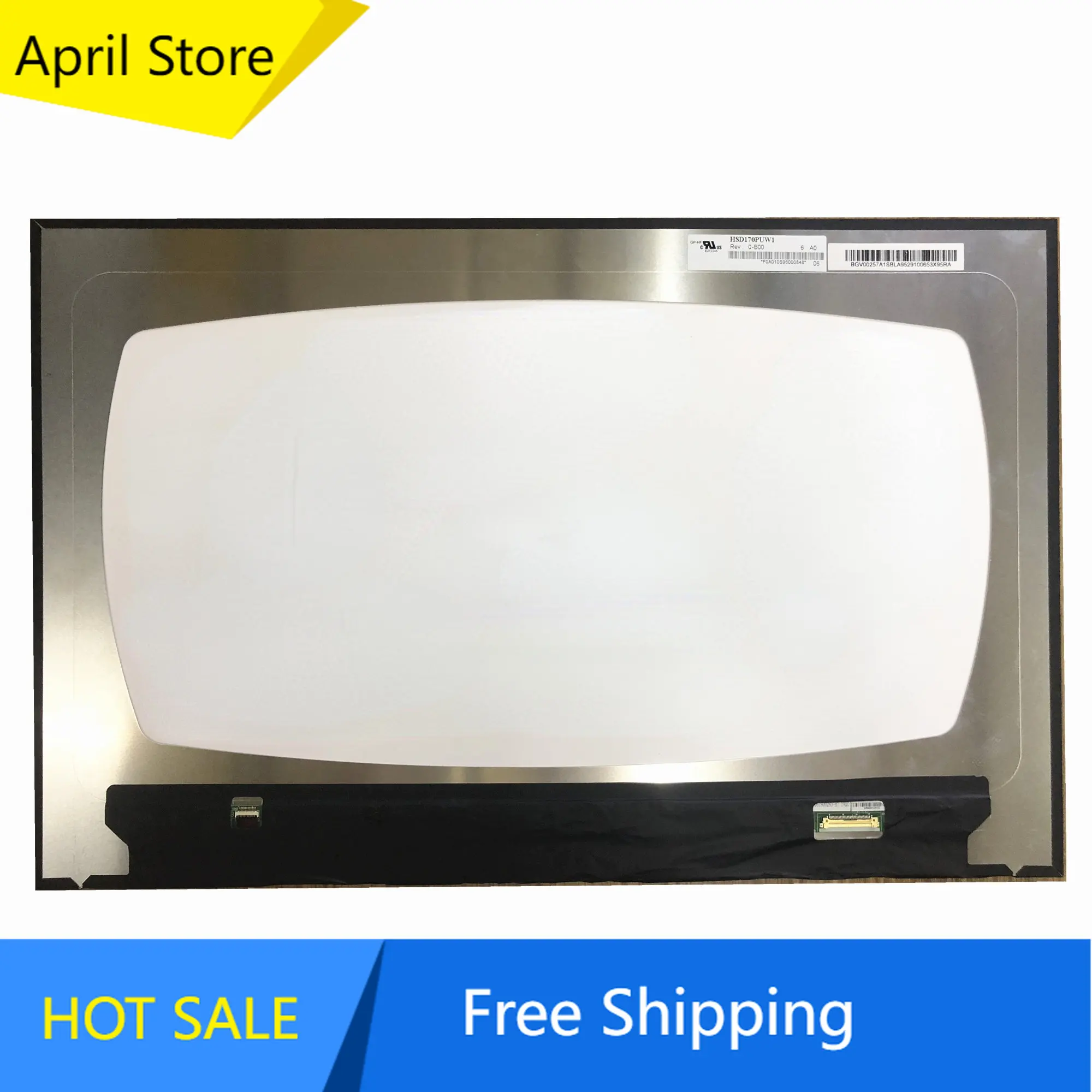 

HSD170PUW1 B00 HSD170PUW1-B00 17.0'' IPS Laptop LCD Screen Display Panel 1920*1200 EDP 30 Pins 100% sRGB