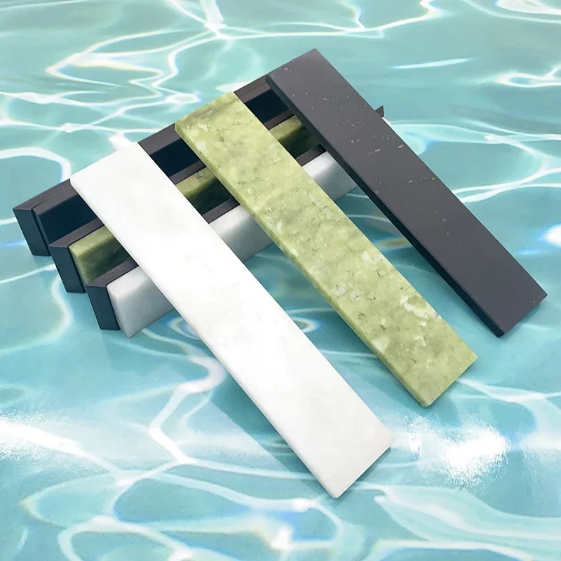 Naturalny agatowy kamień do ostrzenia 5000 10000 grys noża kuchennego Stała ostrzałka kątowa ostrze podstawy ostra szlifierka wodna kamień do ostrzenia