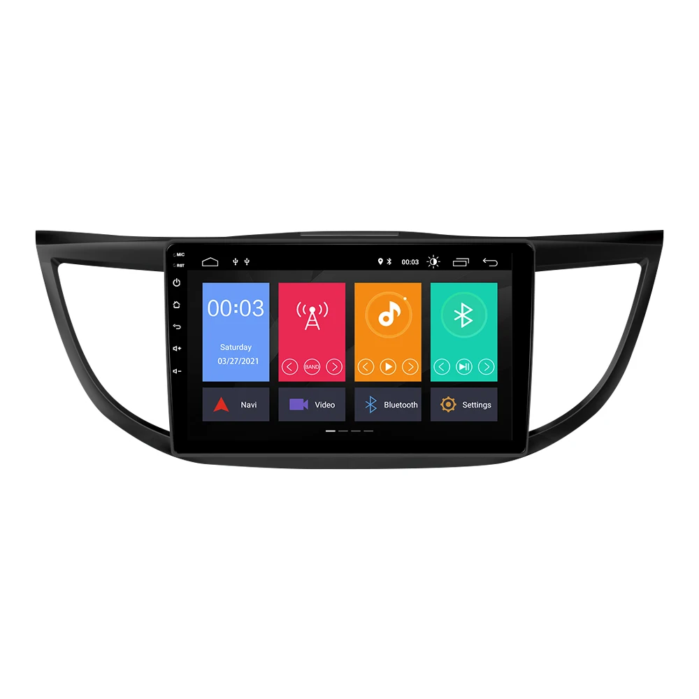 8GB 128GB Android 11 Car Radio Player For Honda CRV CR-V 2012 2013 2014 2015 2016 GPS Multimedia Navigation IPS Stereo Carplay