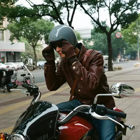 일본 한국 스타일 오픈 페이스 오토바이 헬멧 빈티지 500TX 유리 섬유 레트로 스쿠터 타고 3/4 제트 Casco Moto Capacete BLD