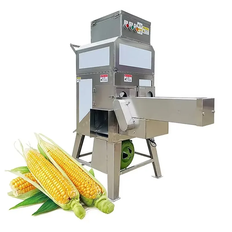 110V 220V Professional Automatic  Maize Sheller Corn Thresher/ Electric Fresh Sweet Corn Sheller for Corn Maize Sheller Peeler