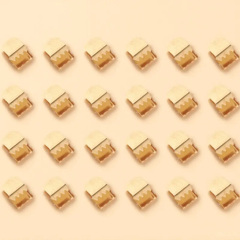 

100Pcs Metal Shoelace Buckles Anti-Slip Stainless Steel for Shoes Quick Fix Clasps Running Sneaker Accessories