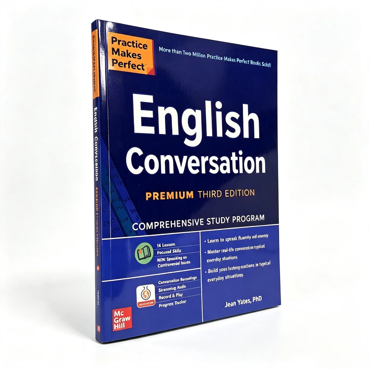 Practice Makes Perfect English Conversation Premium Third Edition Jean Yates ESL English Speaking Learning Book Paperback