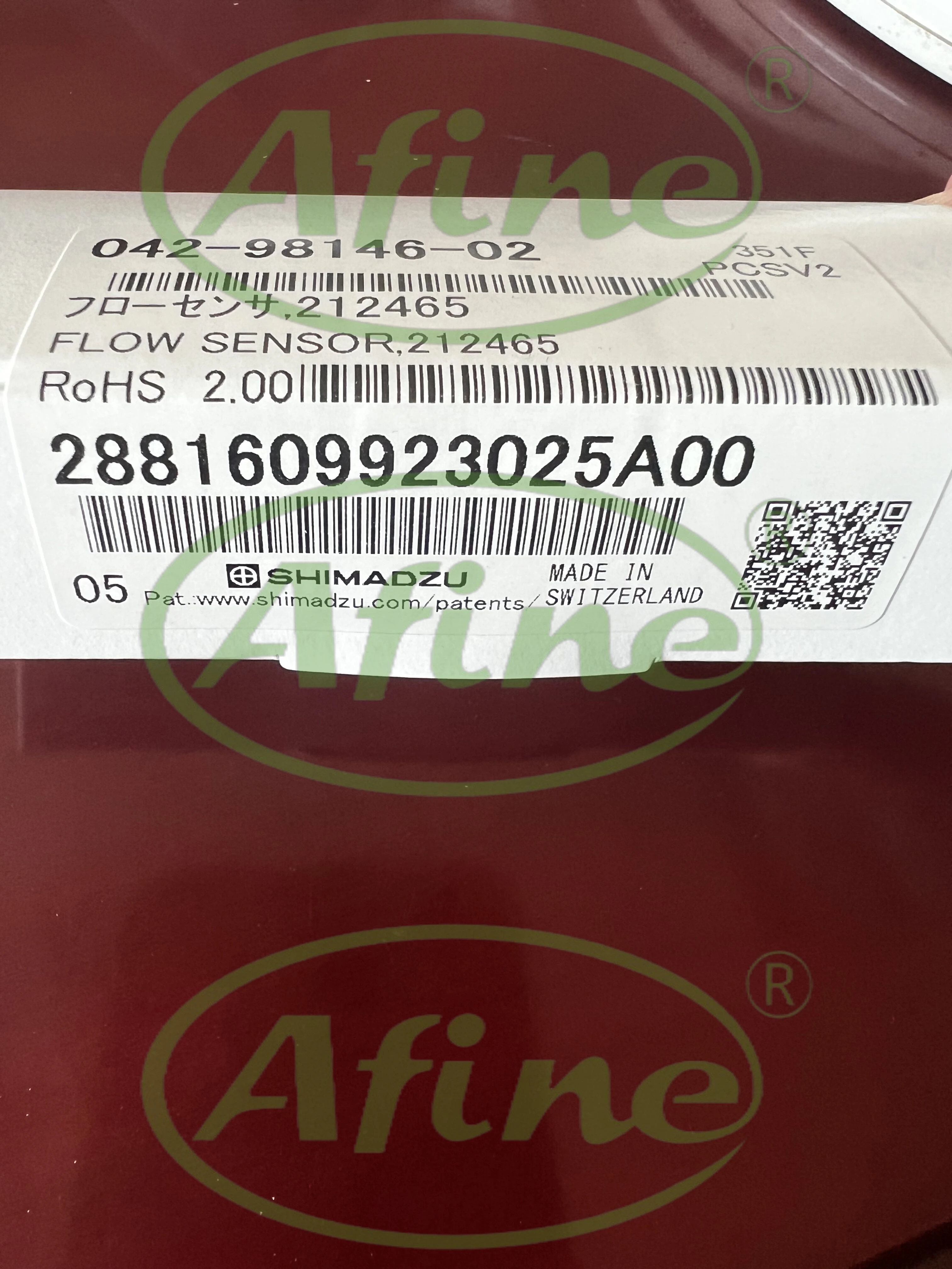 Sensor AFINE Shimadzu 061-84301,042-98146-02, gás TGS813 para LC 20AC