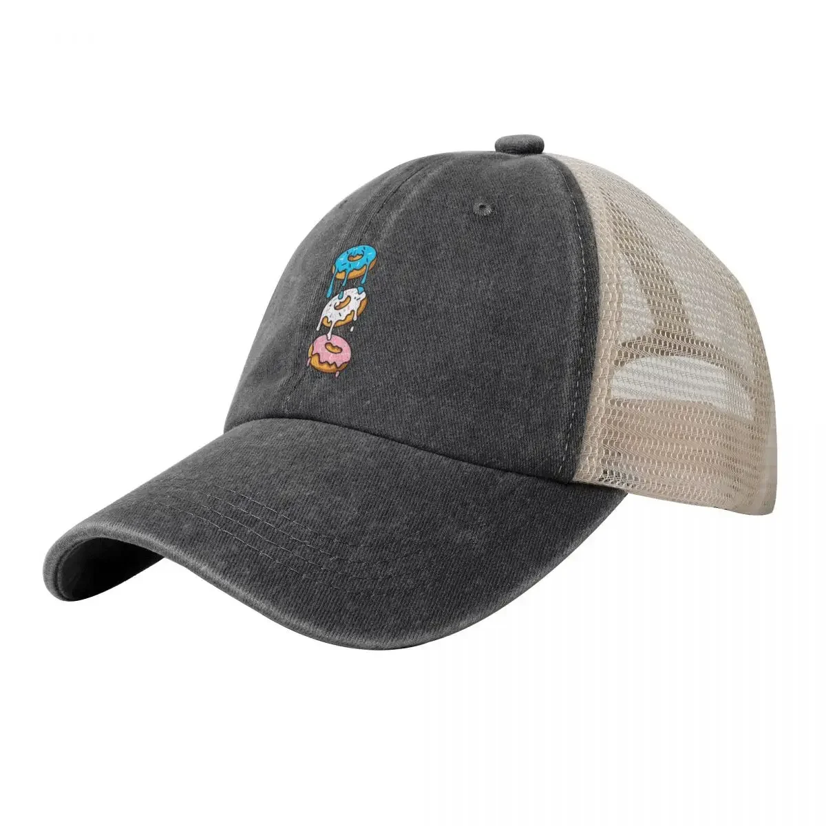 

Subtle Transgender Pride Flag Donuts Baseball Cap Hat Man Luxury Hat Baseball Cap Mens Women's