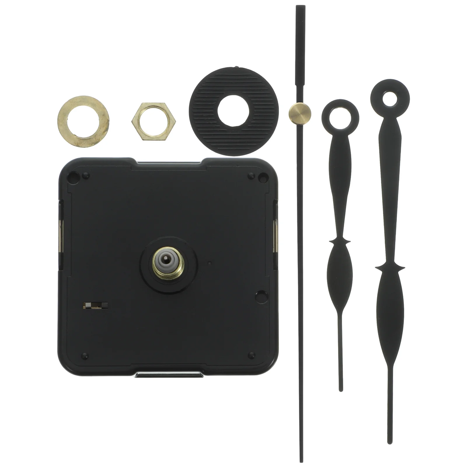 

1 Set Diy Mute Movement Kit Wall Clock Mechanism Replacement Silent Repair Supplies Lightweight Hands Included Clock Accessories