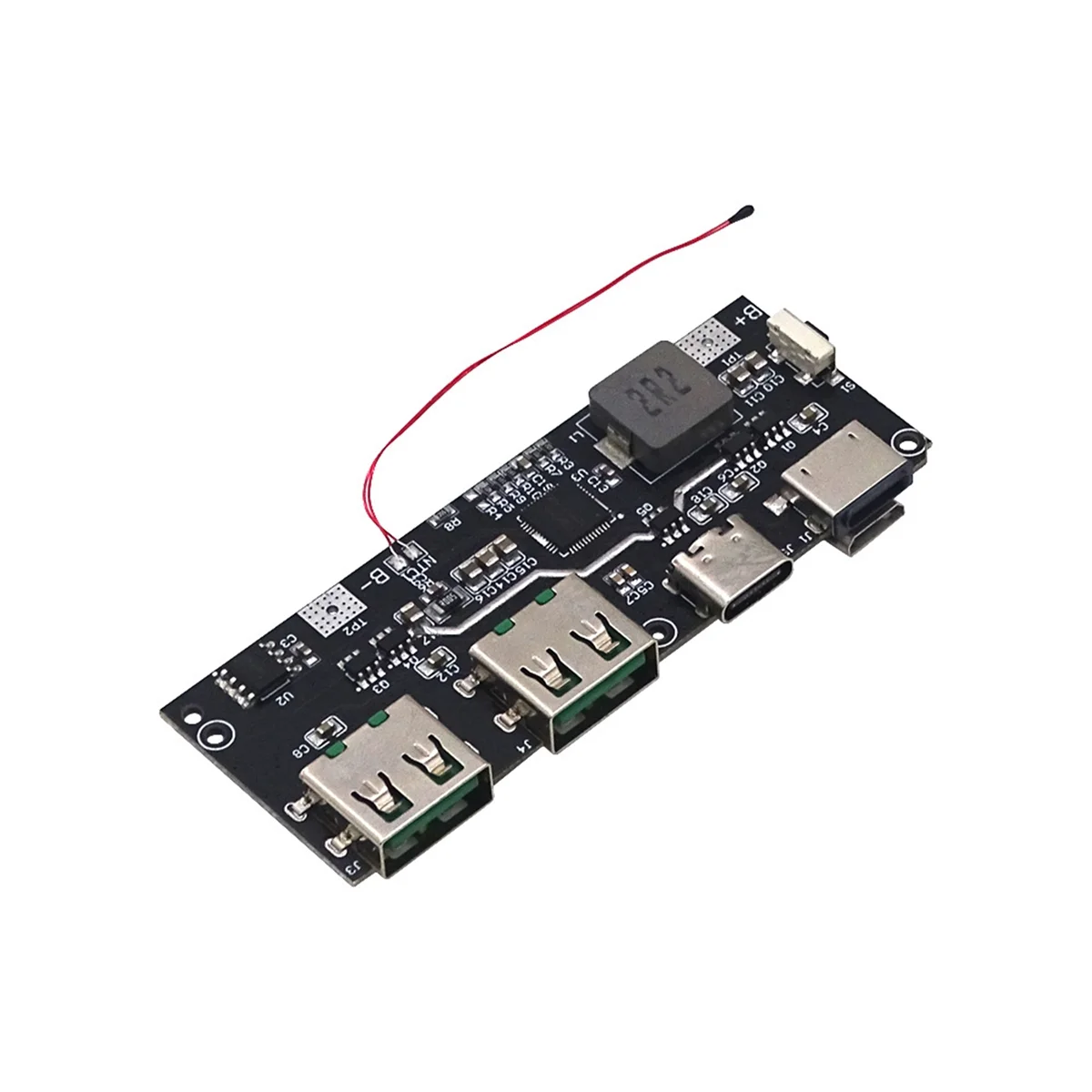 22.5W 5V 4.5A Type-C Micro-USB C 5-Port Powers Pack QC4.0+PD3.0 Two-Way Fast Charging Mobile Powers Module Circuit Board