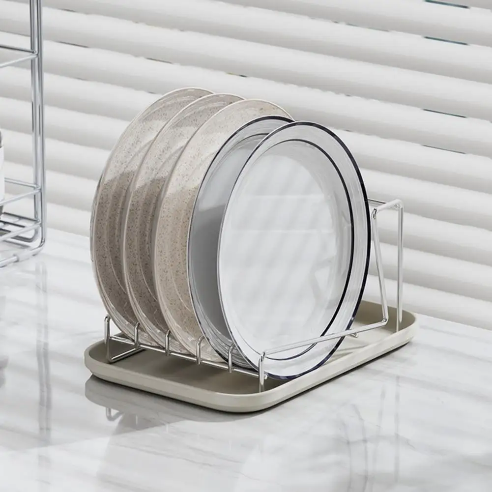 Utensil Storage Rack Compact Utensil Organizer Stainless Steel Dish Draining Rack with Cutting Board Holder Kitchen for Home