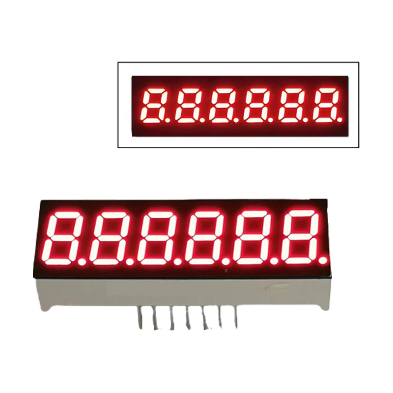 43.5*14*7MM Yellowgreen/Red/White 0.36 Inch LED Display Cathode/Anode Digital Bar Chart for Appliances Current Voltage Meter