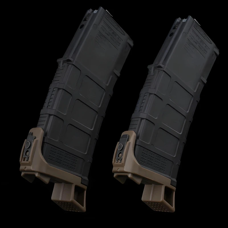 Magazine Adapter Base Plate for GBB Airsoft PMAG Style Magazines Quick Pull Floor Plate Integrated Adjustment Tool
