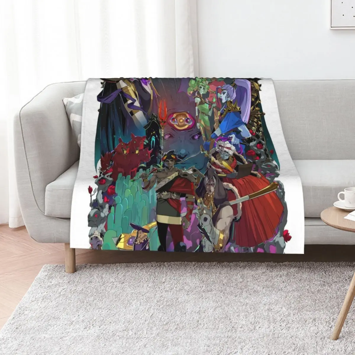 Hades Game Artwork Poster Throw Blanket decorative Picnic Polar valentine gift ideas Baby Blankets