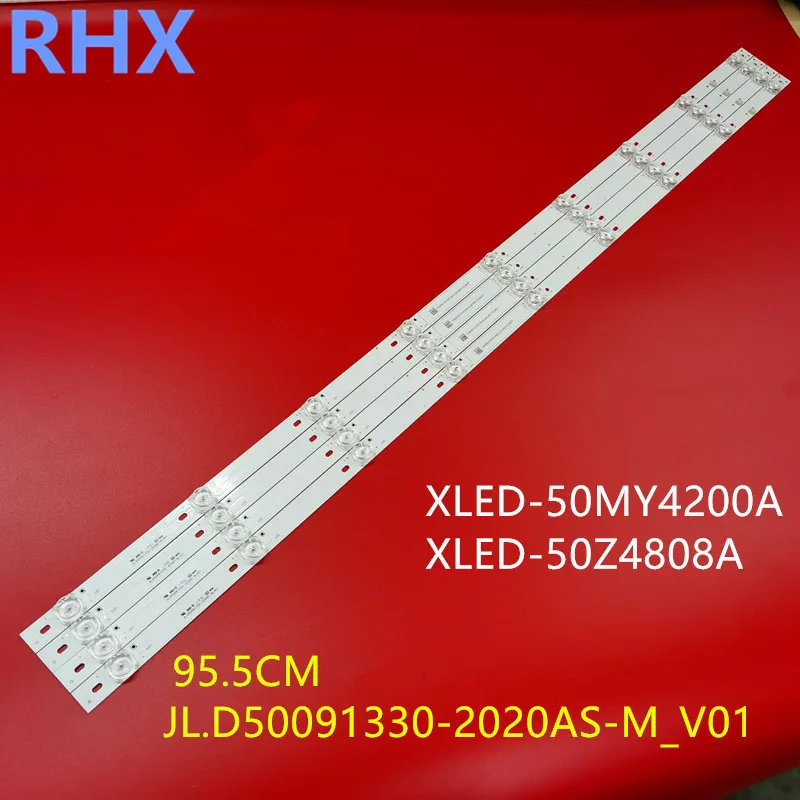 

LED backlight strip FOR Storm XLED-50SU483A 50A17C LCD light bar JL.D50091330-202CS-M_V01 9LED 6V 95.5CM 100%NEW