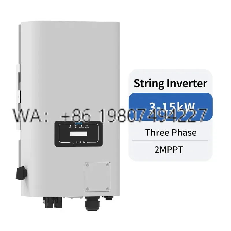 for Deye On Grid Inverter SUN-3-15K-G06P3-EU-BM2-P 3kw 4kw 5kw 6kw 7kw 8kw 9kw 10kw 12kw 15kw Solar Power System